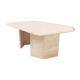 Table basse en travertin vintage