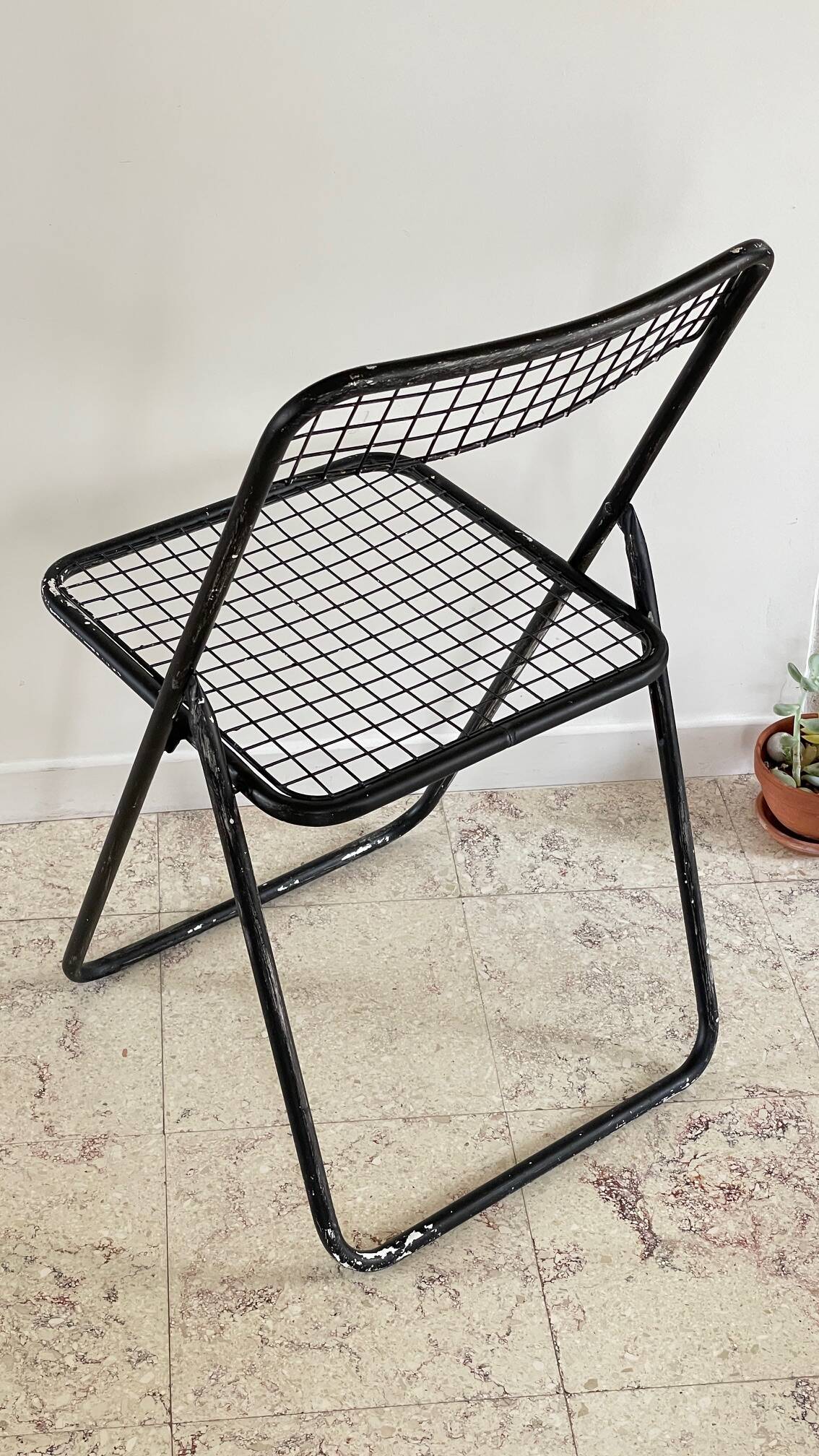 Folding chair by Niels Rangelgaard Ikea vintage