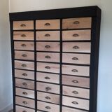Trade cabinet 30 drawers handles bronze shells