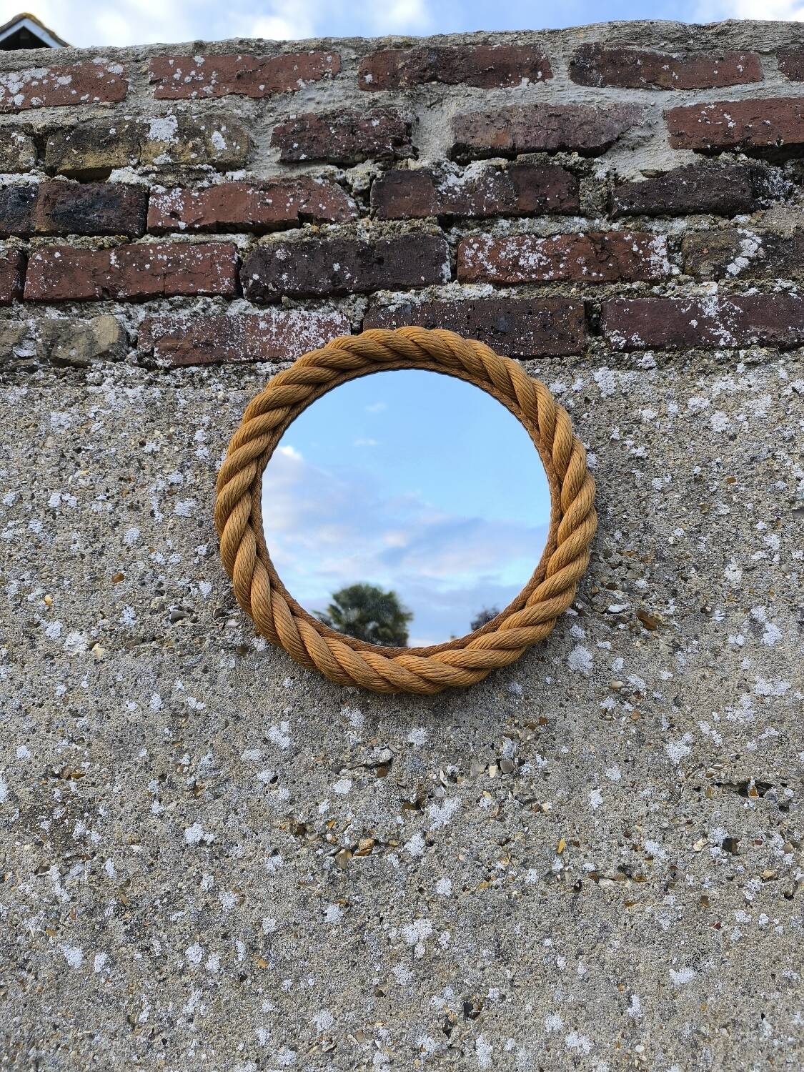 DLG audoux minet rope mirror 1950