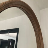 Vintage round mirror from the 70s