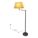 Lampadaire design aluminium brossé -Ligne moderniste années 90
