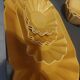 Service de vaisselle vintage revol france – jaune moutarde – années 70