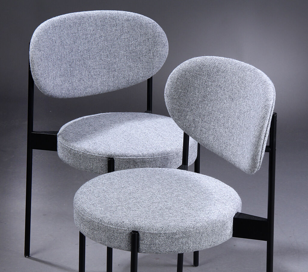 Dining room chairs model 430 by Verner Panton for Verpan