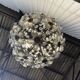Round glass chandelier maison baguès