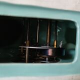 Fireplace clock with matching vases