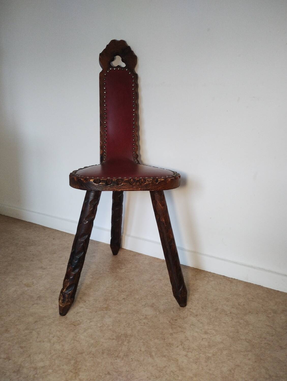 Brutalist Spanish Chair