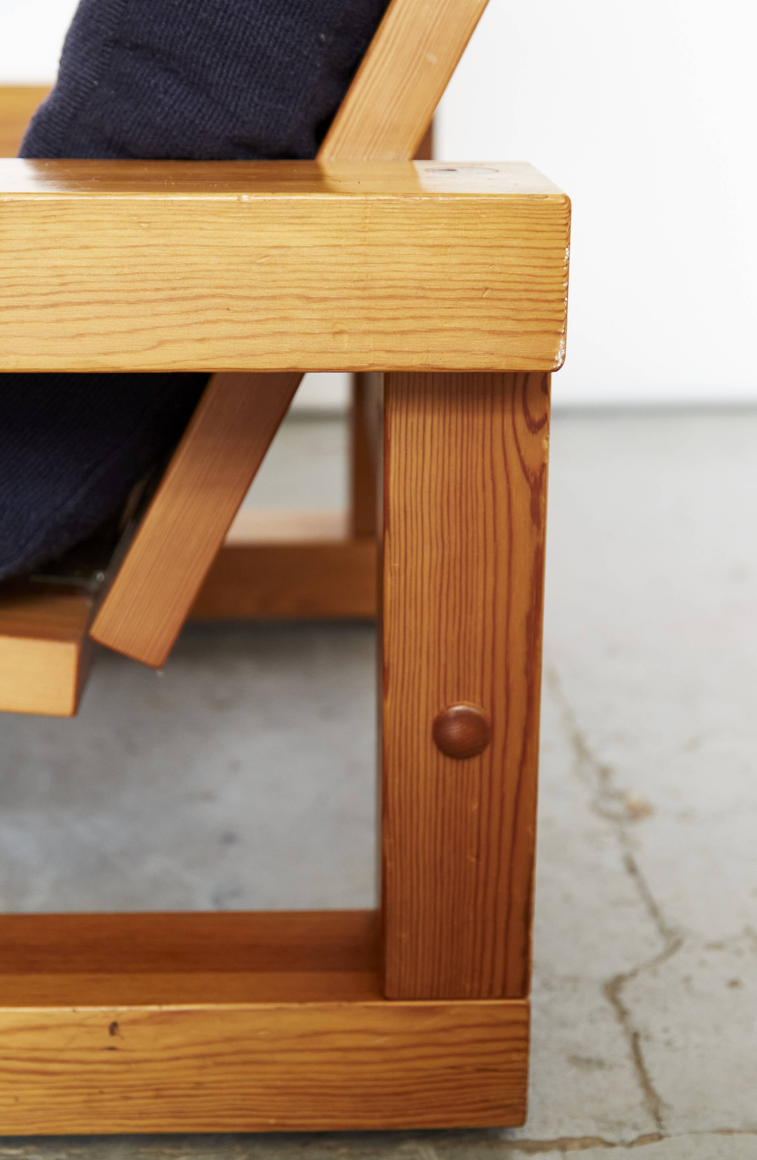 Christer Lundén "Patron" Lounge Chair & Ottoman for Broby Nya Möbler AB