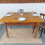 wooden table with extensions