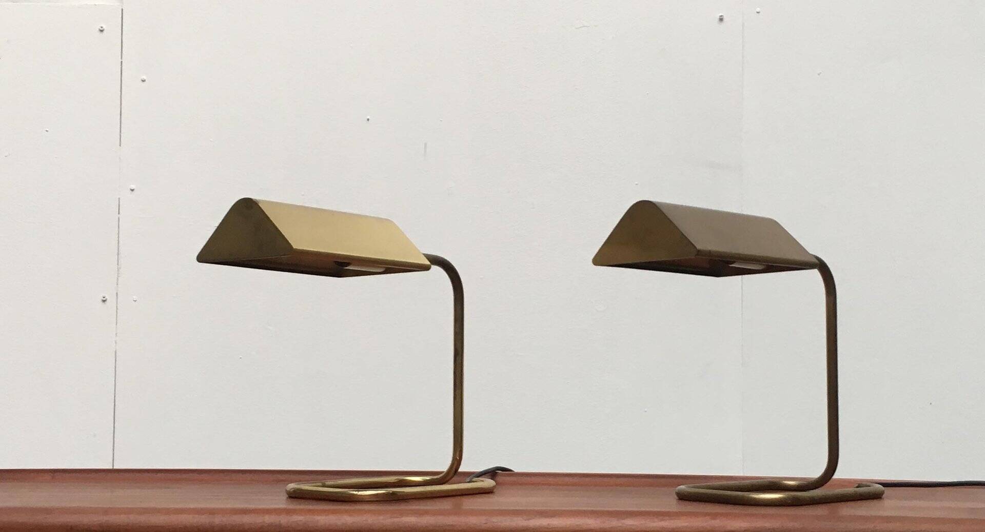 Hollywood Regency table lamp by Florian Schulz, 1970s