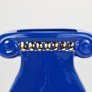 Heide Warlamis Vase Postmodern Grand Design Memphis, Vienna Collection, 1980s