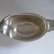 Sauciere art deco en métal argente orfè christofle