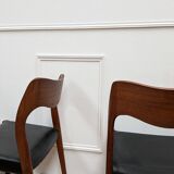 8 chaises Niels Otto Moller