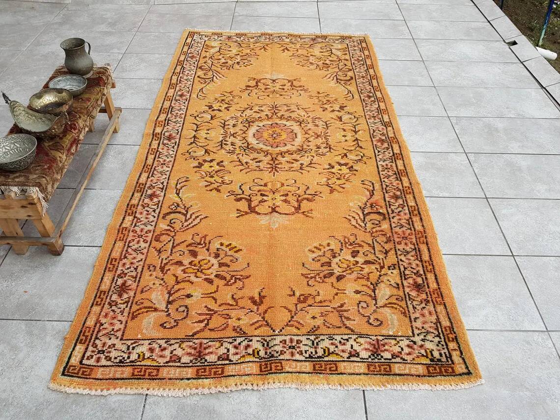Orange Antique Turkish Carpet sku 805