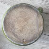 Pitcher  vintage green alsatian pattern
