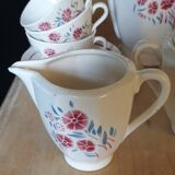 Badonviller half porcelain coffee or tea service