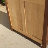 Old Art Deco chest of drawers with white marble