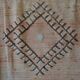 Berber carpet sabra Morocco plant fibers around 1930