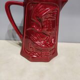 Pitcher in red slurry