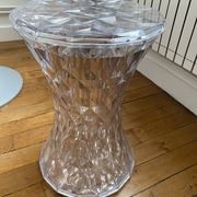 Kartell set by Philippe Starck table and 2 stools