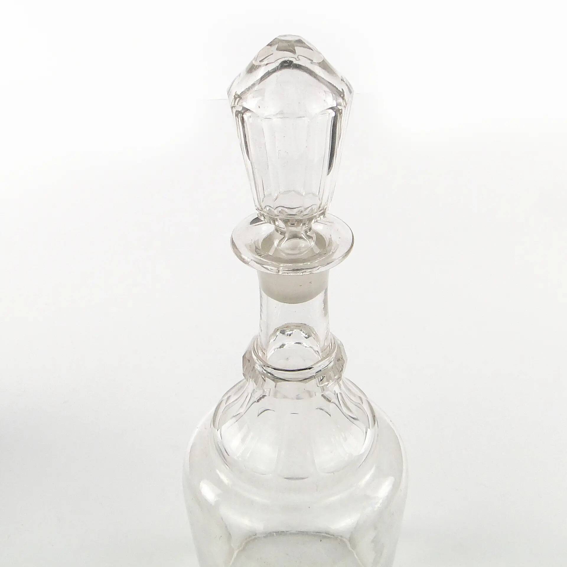 Art Deco carafe, crystal, Sweden, 1950s