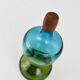 Coloured Tropico carafe in glass by Göran Wärff for Pukeberg, Sweden, 1960.