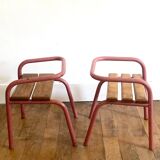 Pair of children's chairs