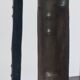 Antique Viennese side table handcrafted in wrought iron.