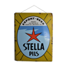 Plaque émaillé bière Stella Pils