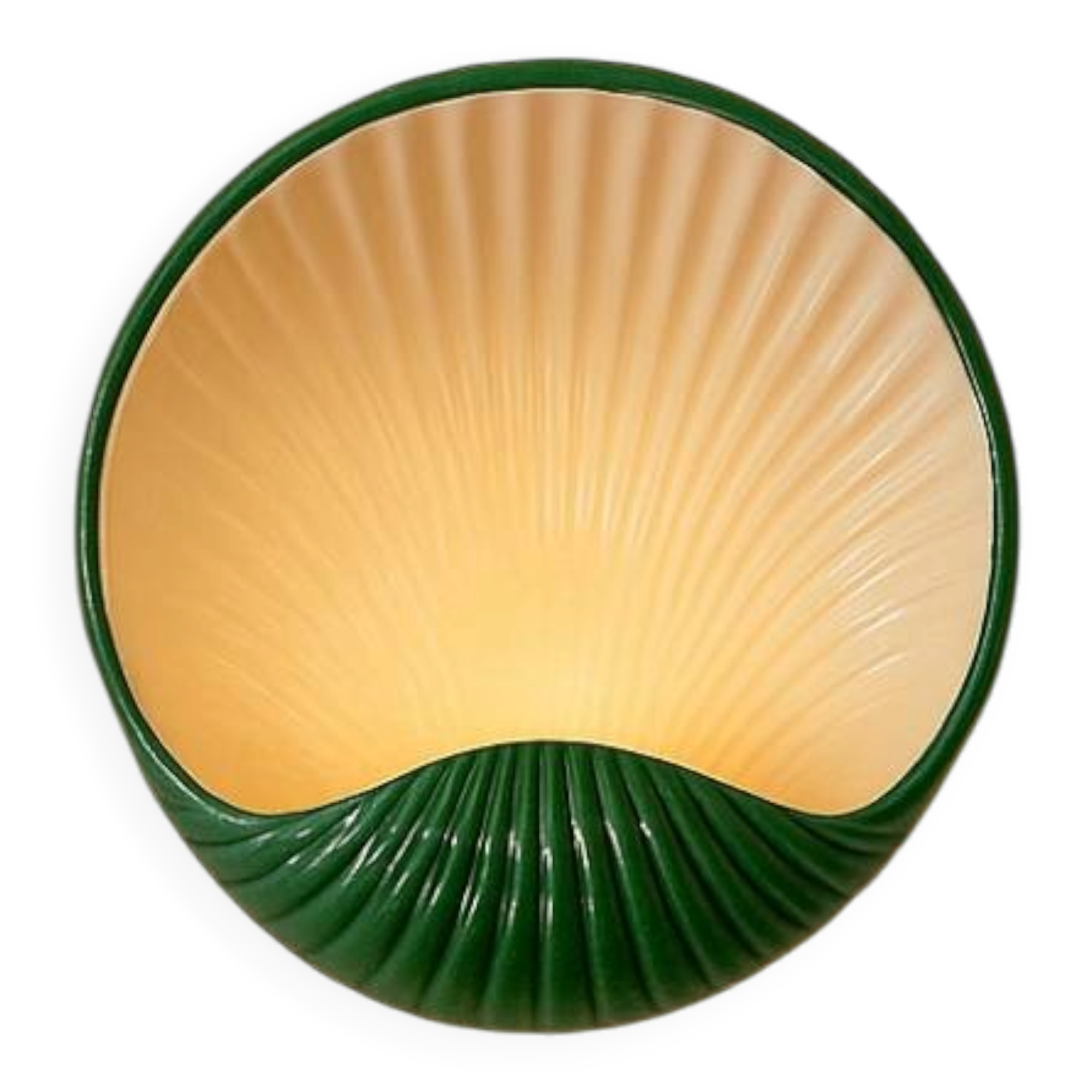 Art Deco ceramic wall sconce