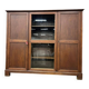 vintage wooden display cabinet XL / shelf / furniture