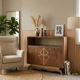 Ancien buffet bas Art déco pied moustache