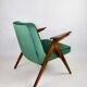 Green Bunny Armchair by Józef Chierowski, 1970s