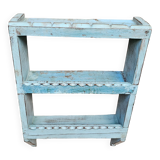 Burmese teak wall shelf