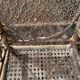 Paire de fauteuils anciens en rotin