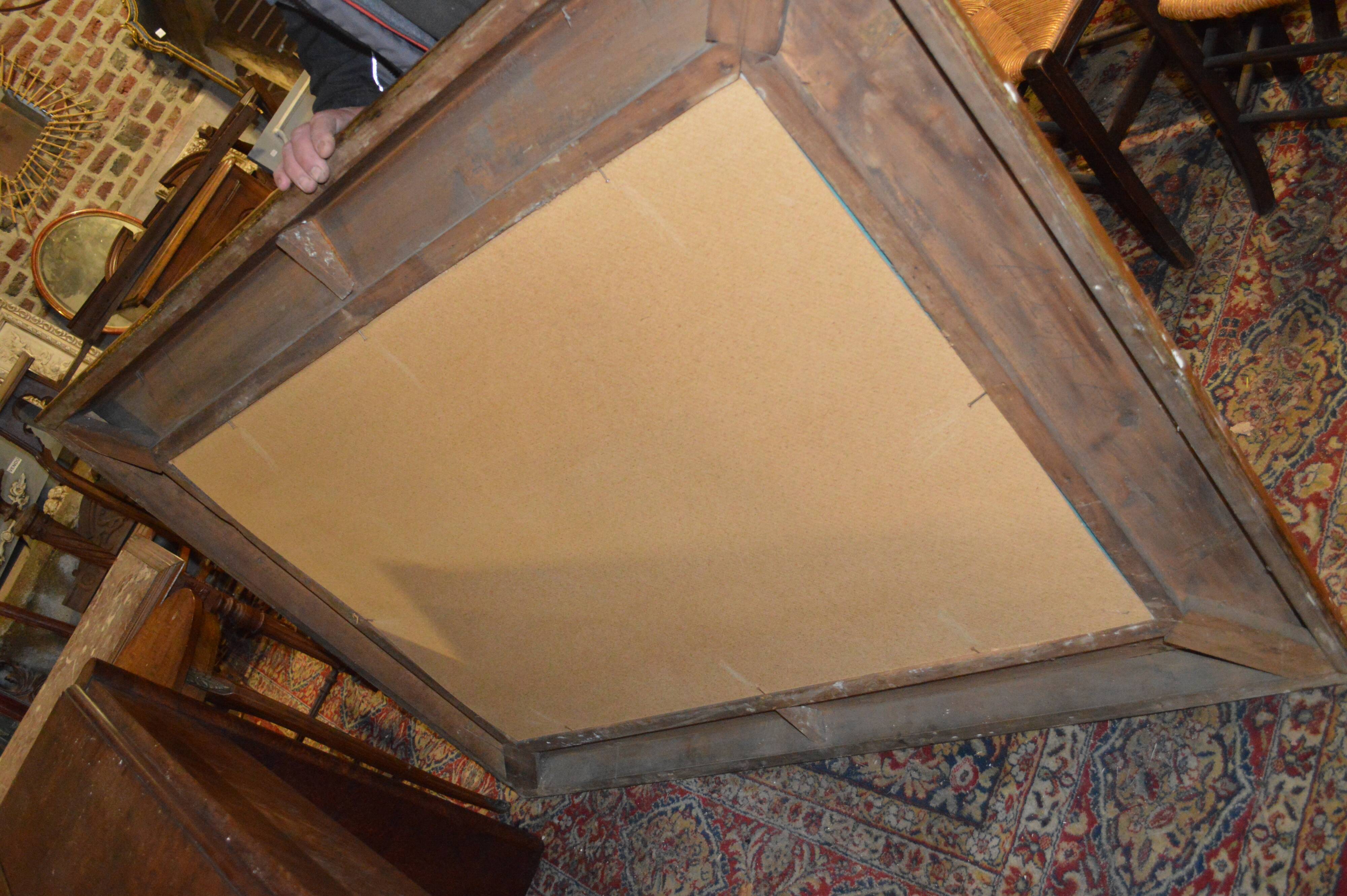 Golden mirror - 158x118cm