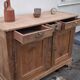 Old kitchen buffet completely renovated