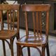 Set of 4 Baumann bistro chairs from the 1930s.