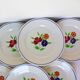 6 flat plates vintage K-G Luneville model Mat 210337