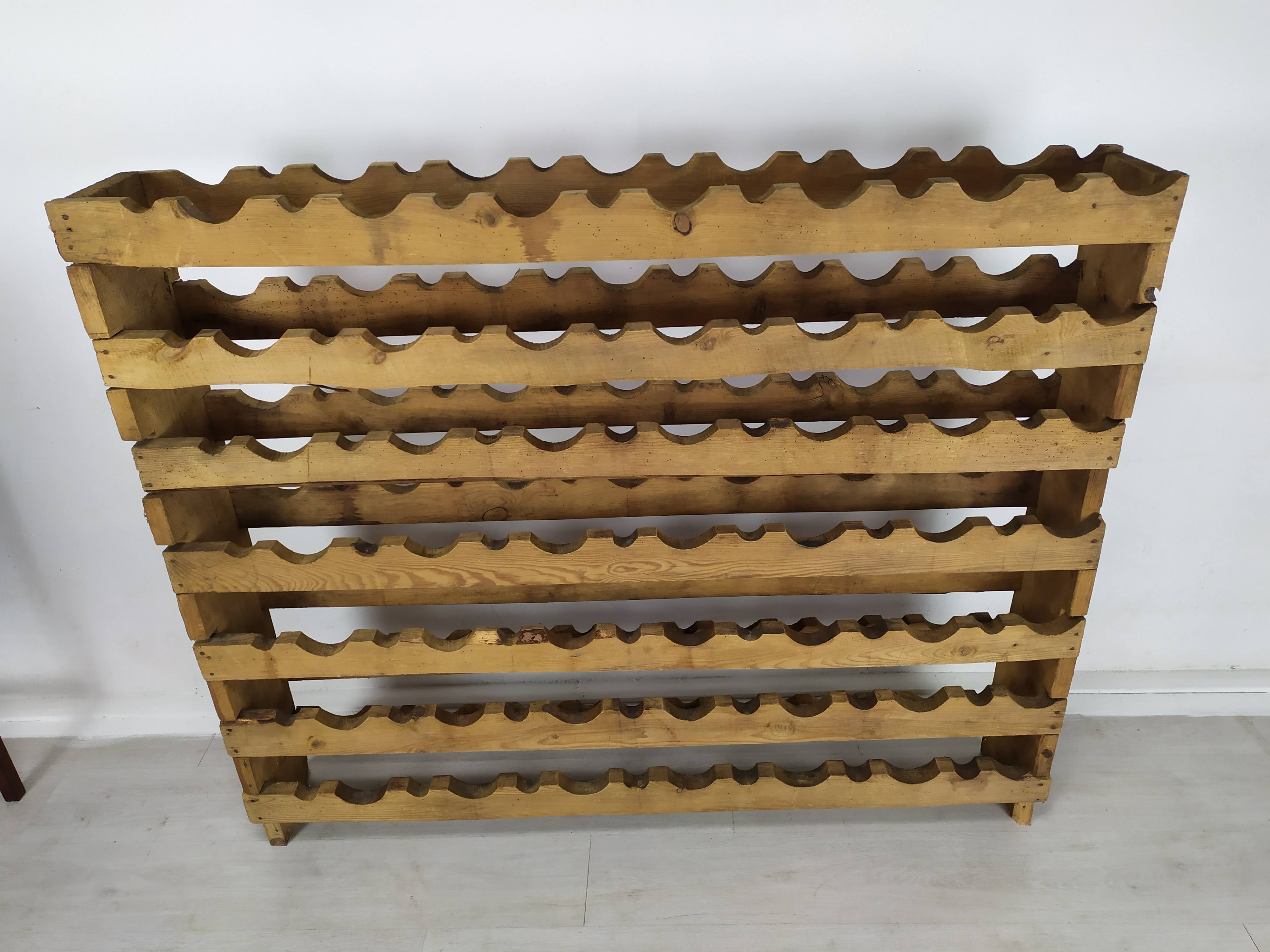 Wine cellar shelf