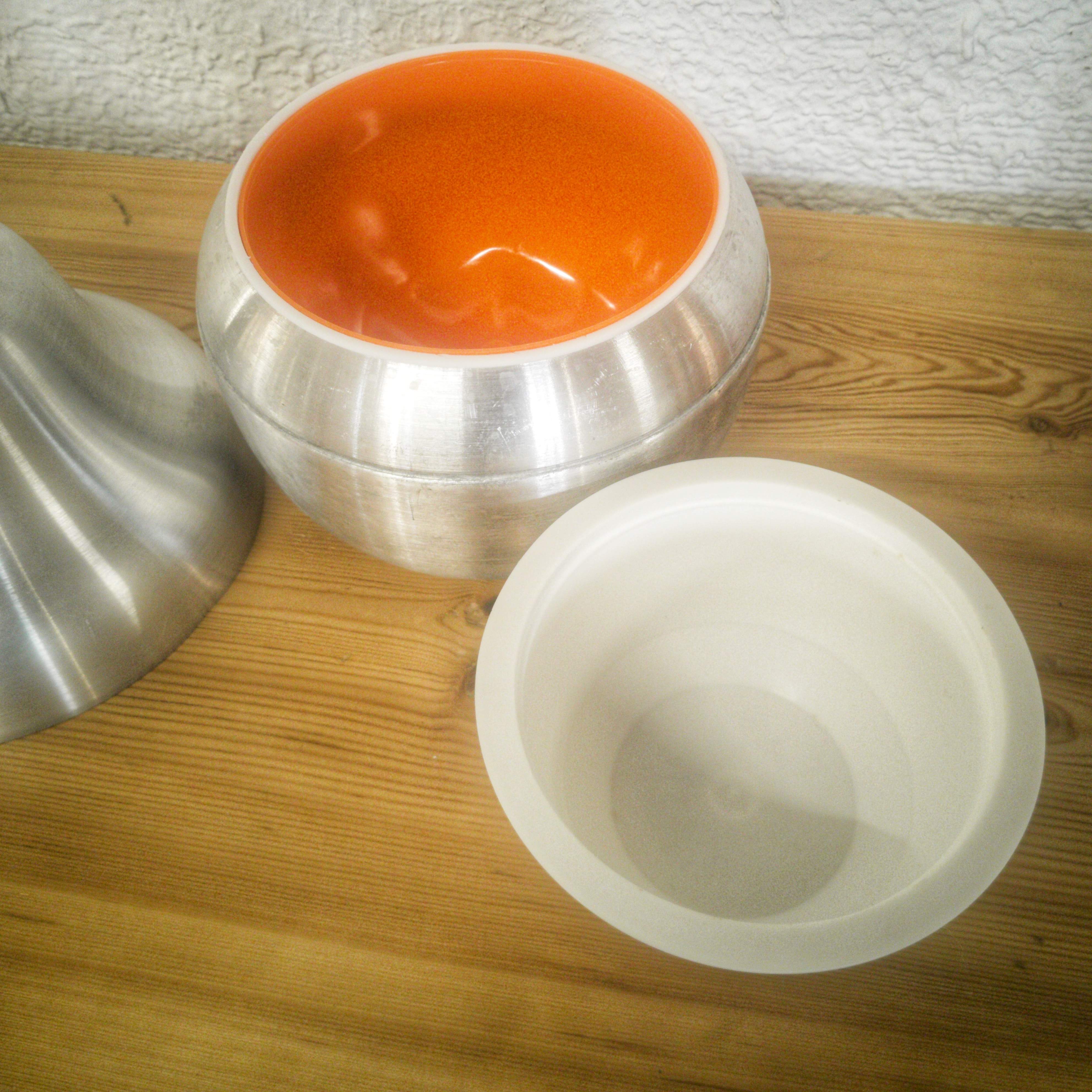 Vintage ice bucket pear shape