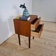 Vintage teak bedside table – Denmark, 1960s