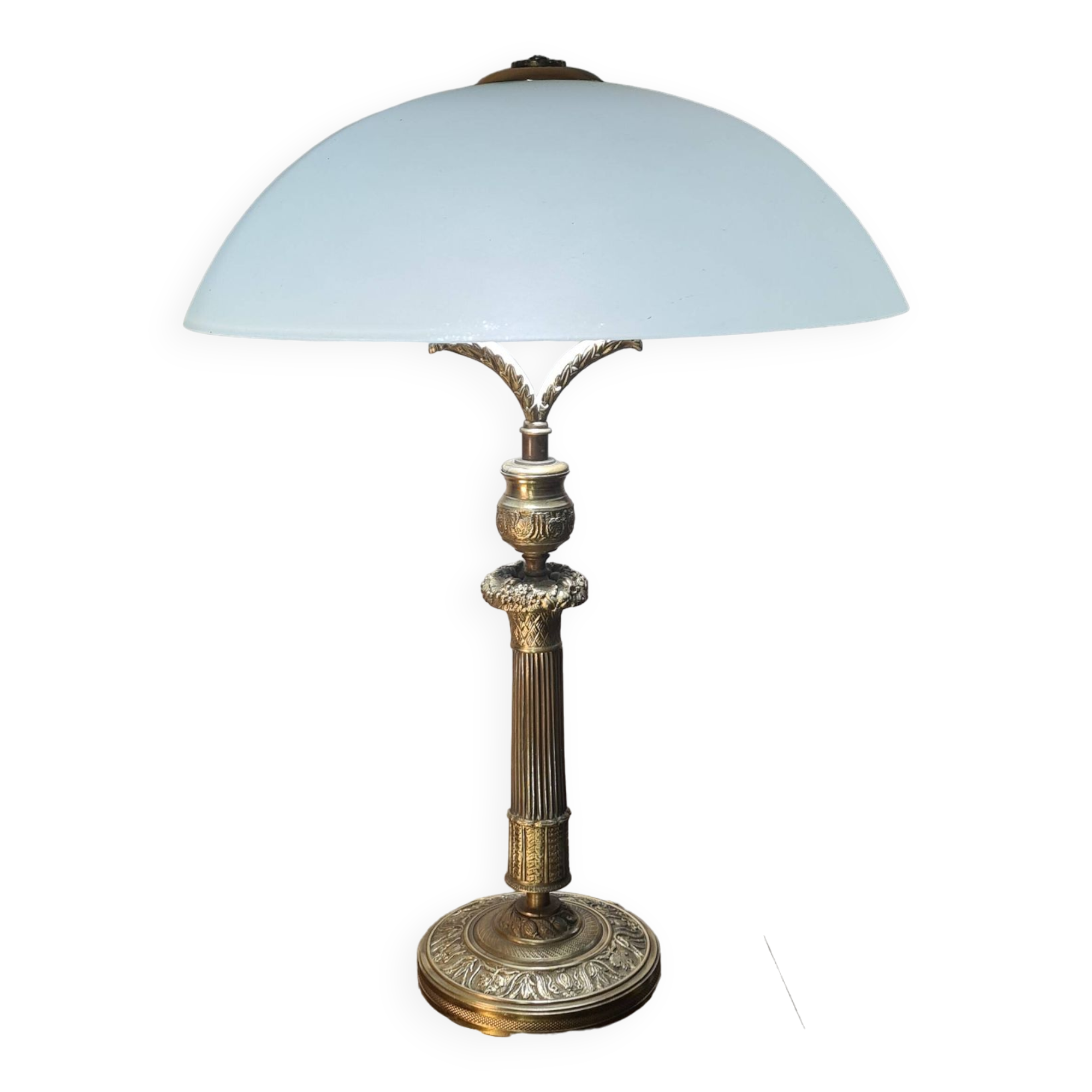 Elegant Napoleon III desk lamp late 18th century 47x33