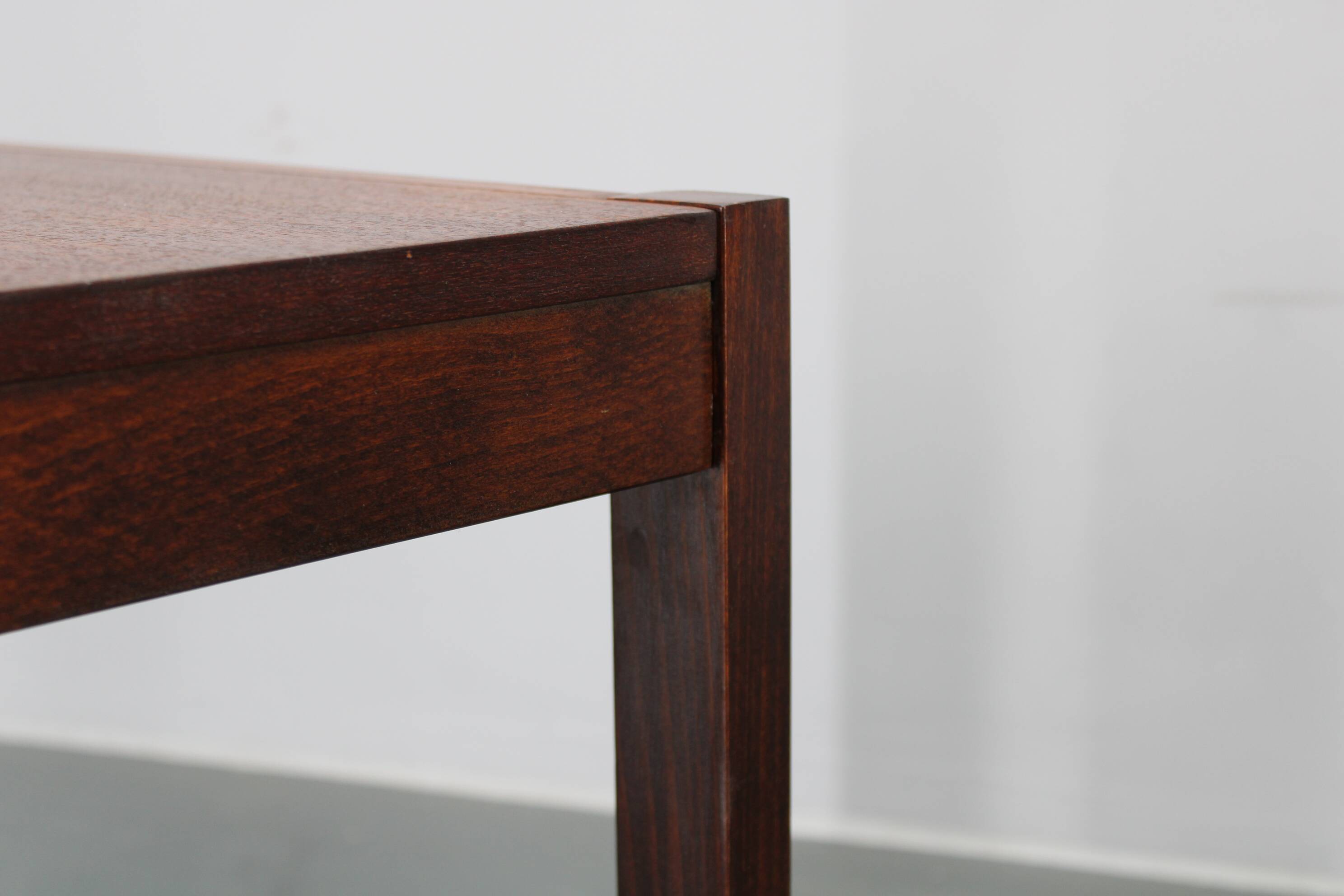 1960s Set of Two Square Side/Coffee Wooden Tables , Denmark