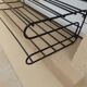 Wall shelf metal black IKEA vintage year 80 design