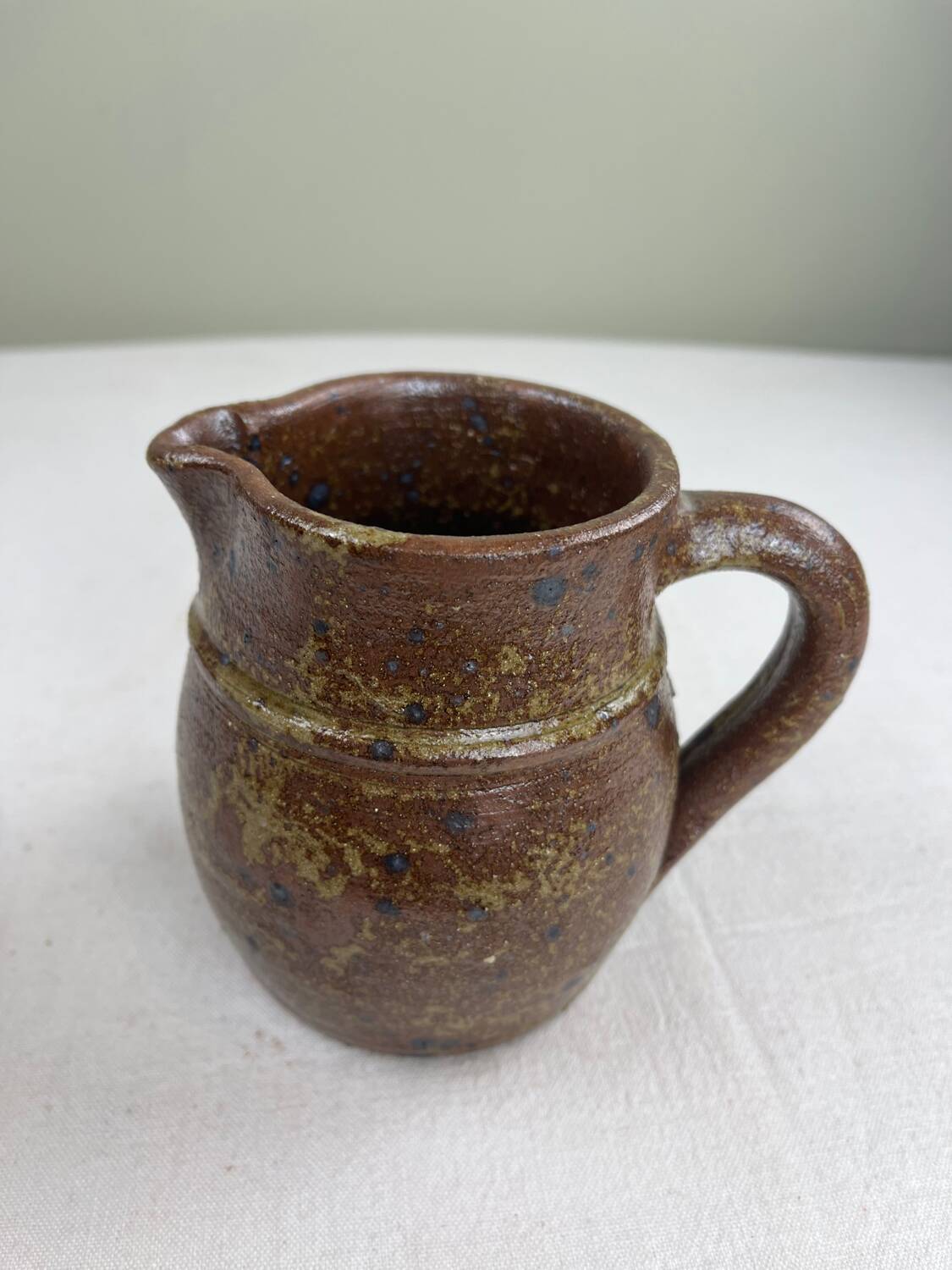 Pyrite stone milk jug