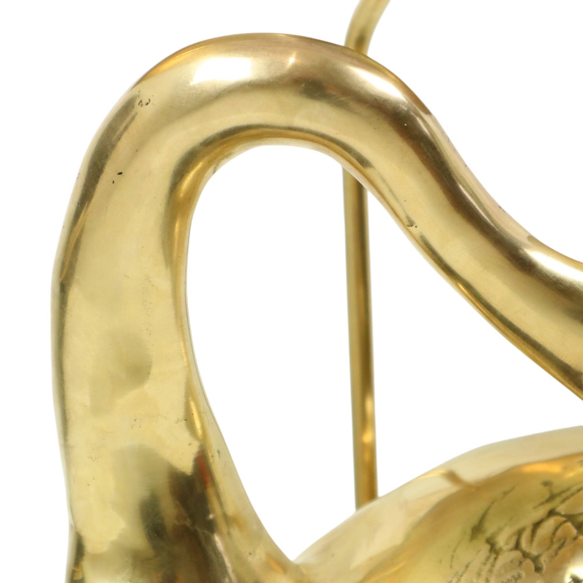 Large Swan Lamp Hollywood Regency Table Lamp Regina Italy 58cm