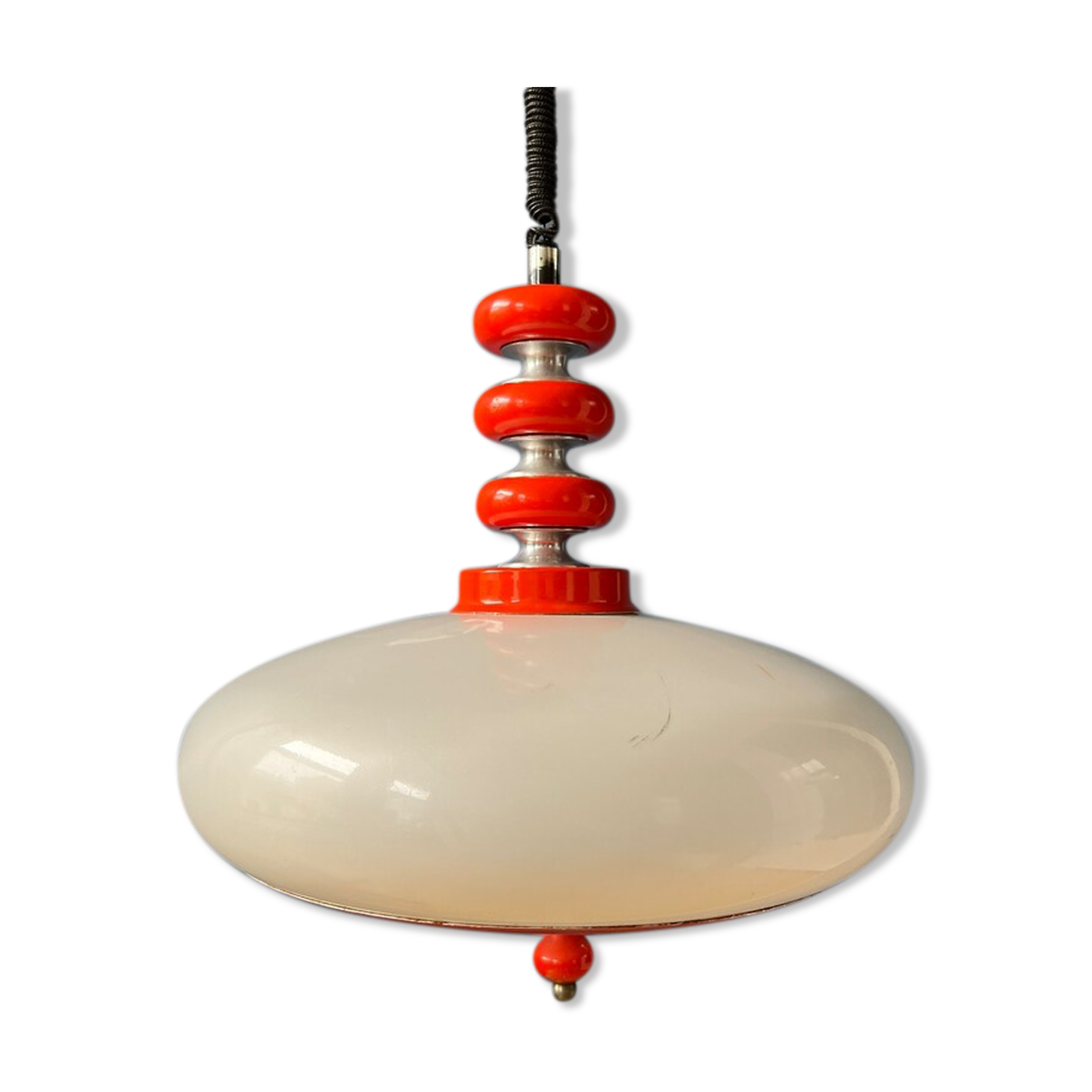 Red suspension lamp