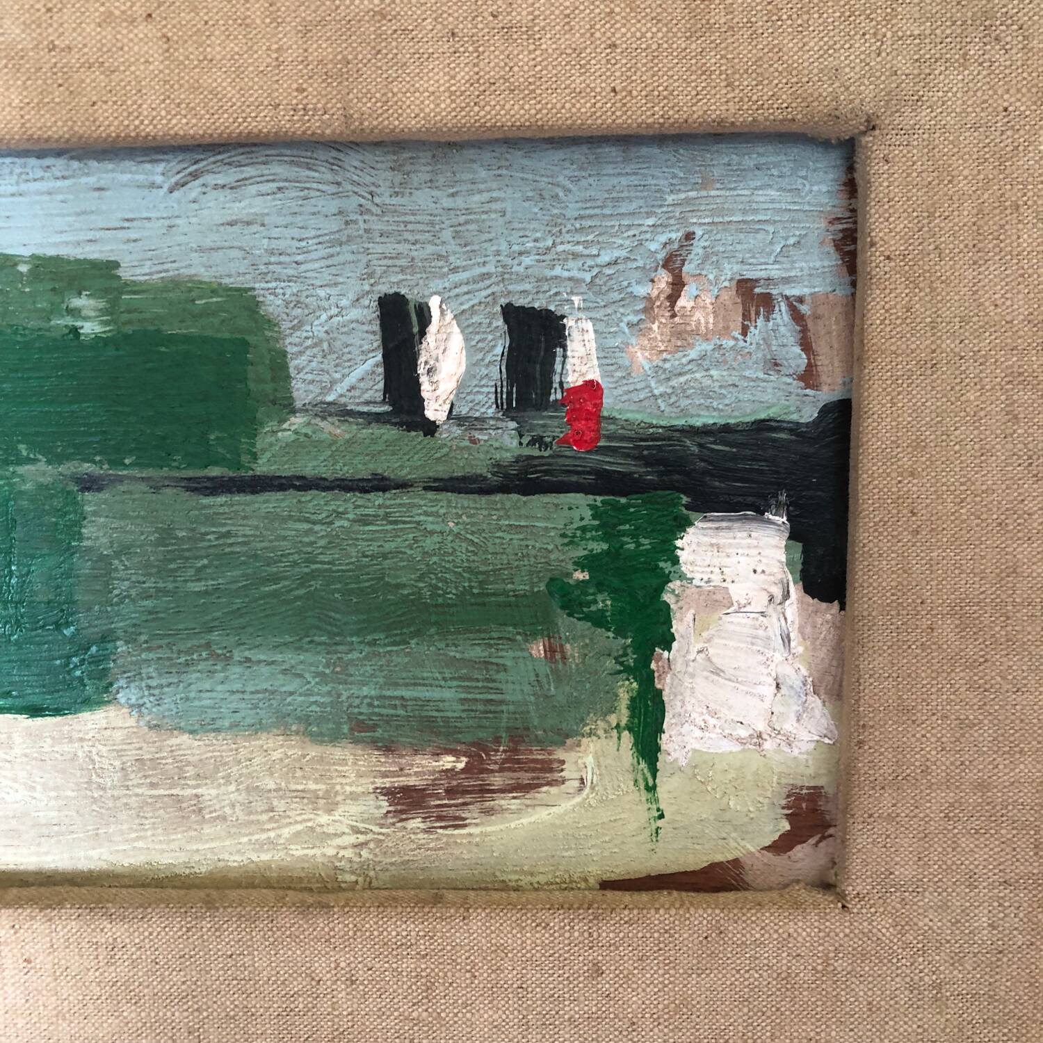 Panel painting