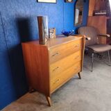 Vintage Scandinavian style chest of drawers. 60s